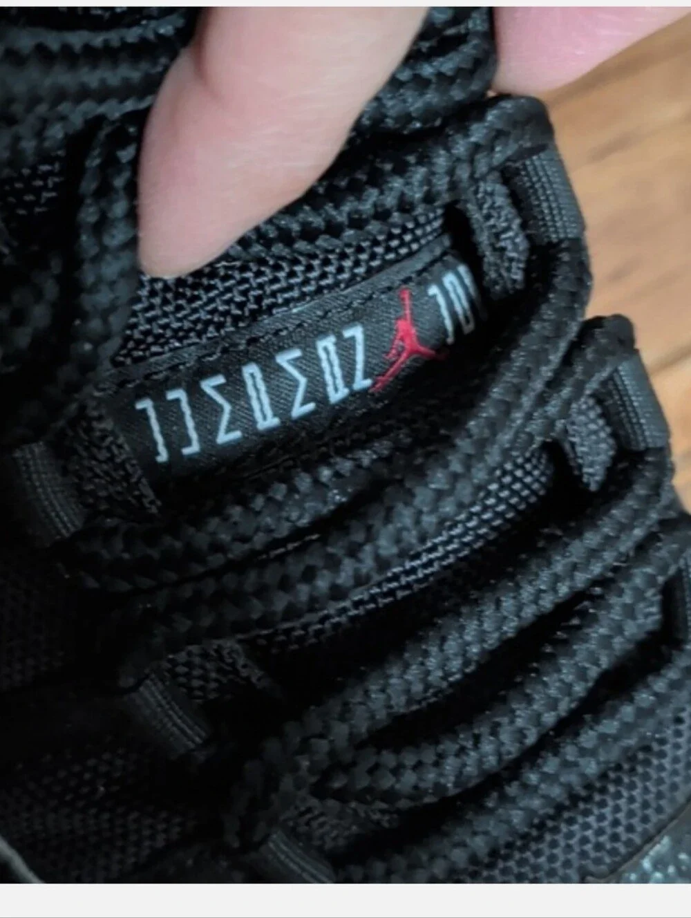 Nike Air Jordan 11 Retro Bred High Basketball Sneakers- Black/Red/White